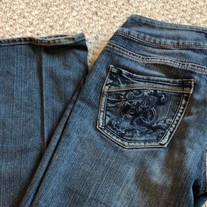 Silver Suki boot cut jeans 28x32